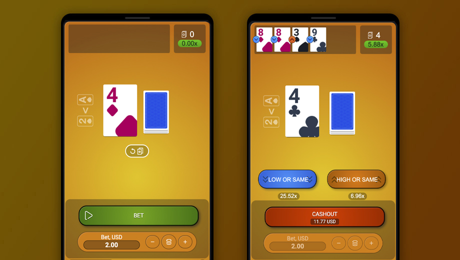 Hilo gameplay screenshot